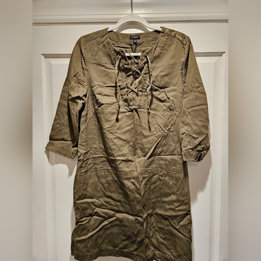 Women's Talbots Sz 10P Tencel Dress